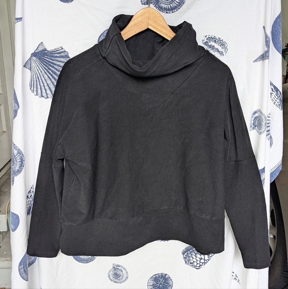 Tuckernuck Rollins Ribbed Funnel Neck Pullover Size XS